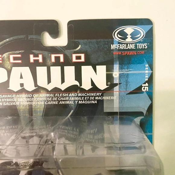 Vintage 1999 Techno Spawn Steel Trap  Series 15 McFarlane Action Figure - Picture 6 of 16